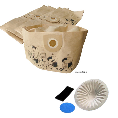 VAX paprov sky(5ks) + 3 filtry pro VAX 2000 - 7151